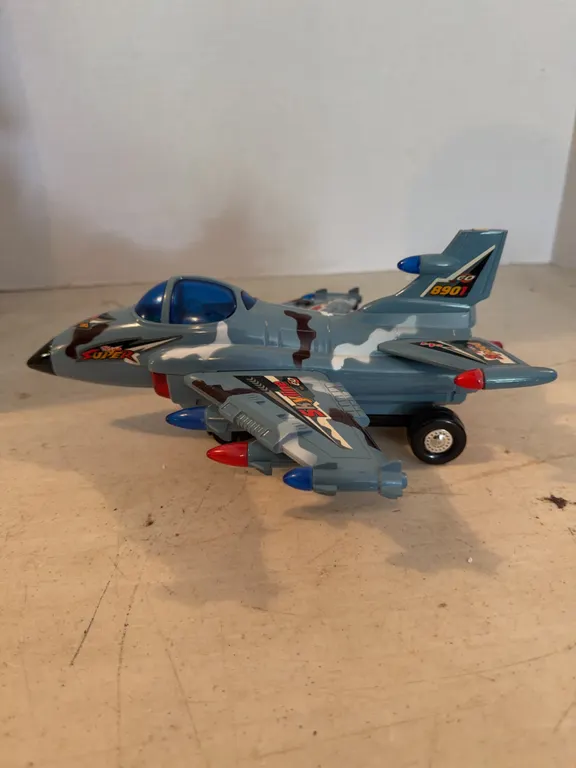 Toy High Super Battery Fighter Plane 12�