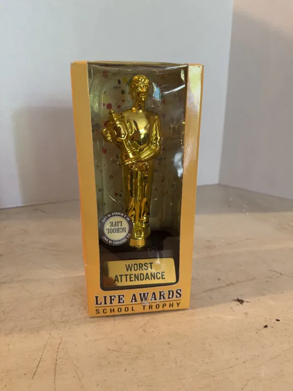 Worst Attendance Trophy 9�