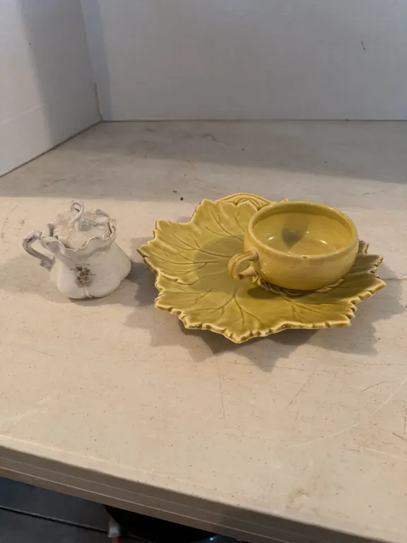 Mini Tea Cup and Leaf Tea Set
