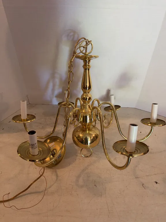 Golden Chandelier 20� Tall