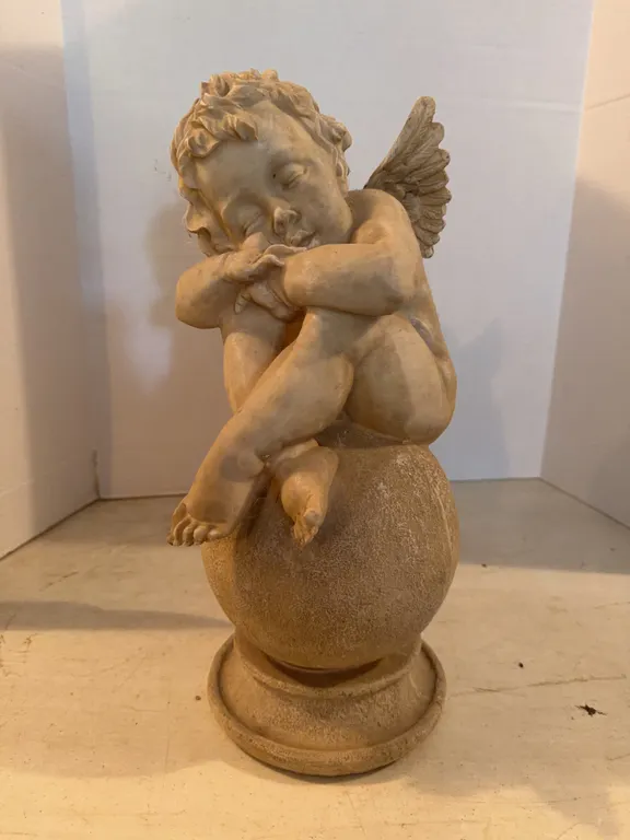 Baby Angel Statue 16� Tall