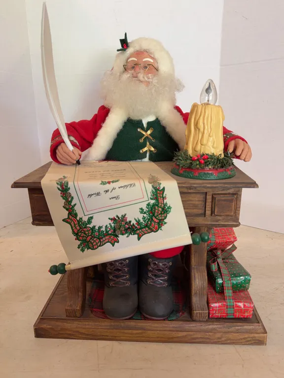 Electric Santa Display 19� Tall