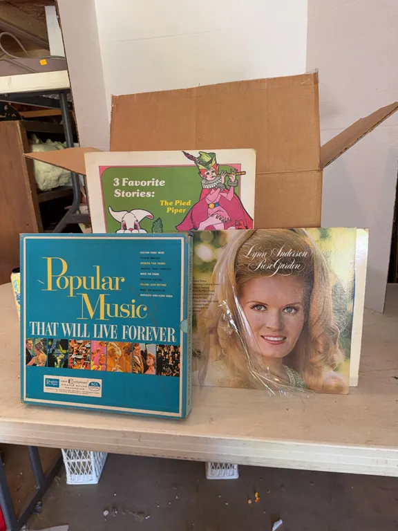 Box Of Misc Records