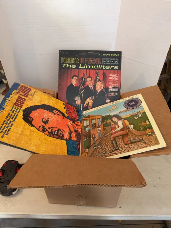 Box Of Misc Records