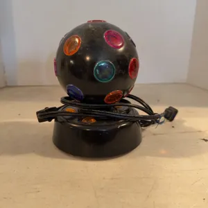 Spinning Electric Disco Ball 7� Tall