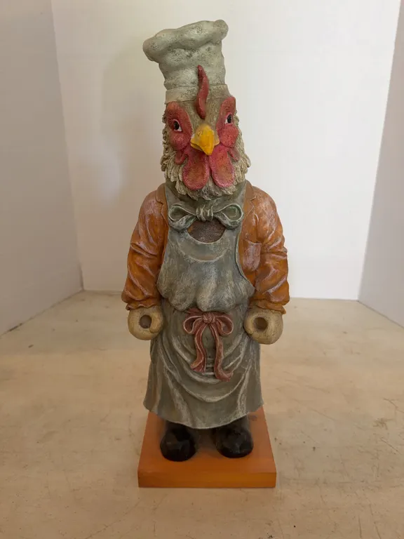 Chicken Baker Statue 17� Tall