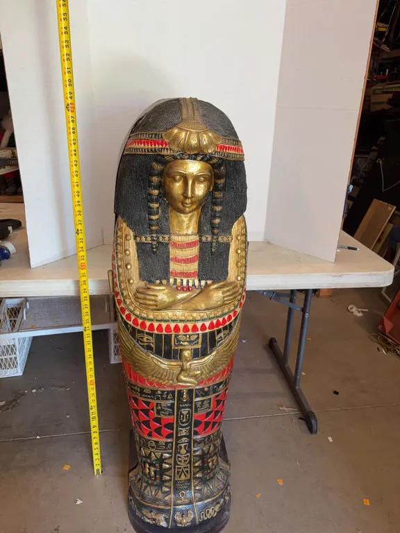 Egyptian Queen Ankhesenamun Sarcophagus Cabinet