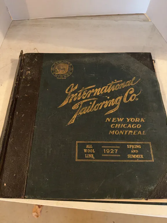 International Tailoring Co Vintage Book