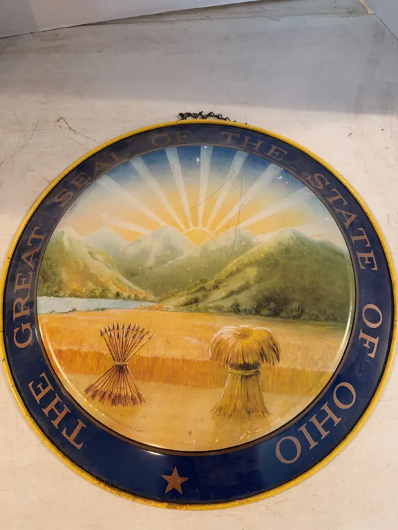 Ohio Circular Wall Sign 20�