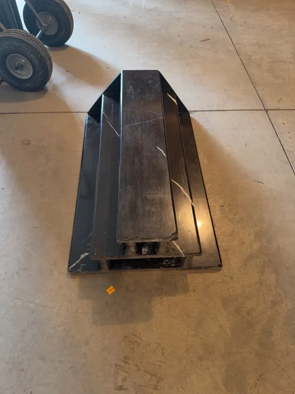 Large Black Marble Block 28� x 18� (Heavy)