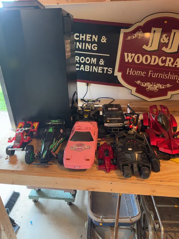 Lot Of Various Remote Control Cars