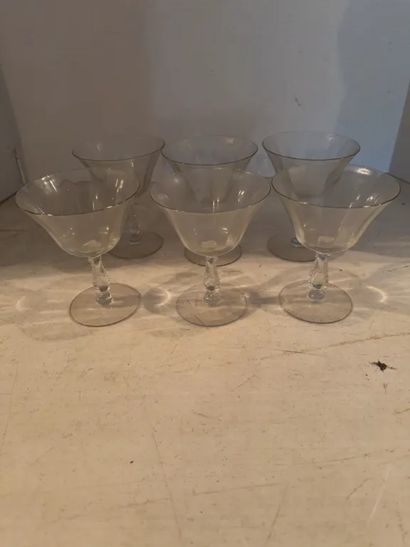 6 Glass Cup Set