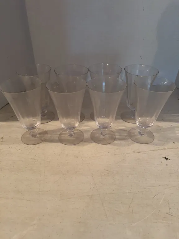 8 Glass Cup Set