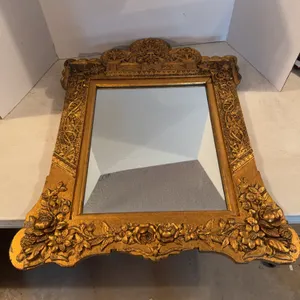 Vintage Golden Framed Mirror 24� x 28�
