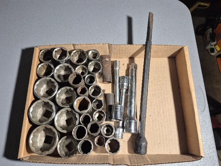 Assorted sockets