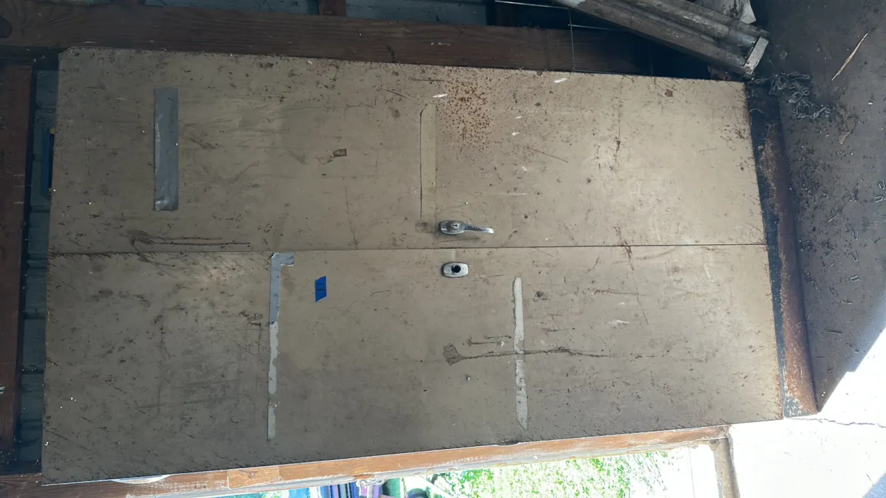 Metal cabinet 36”x72”t