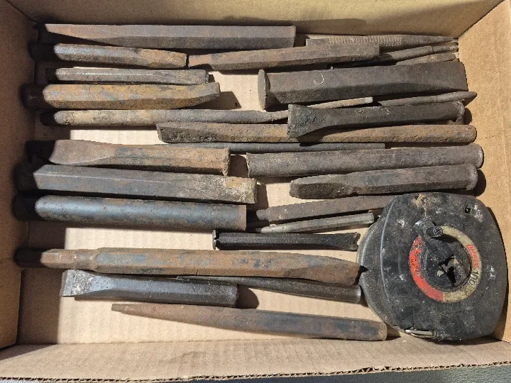 Misc chisels and punches
