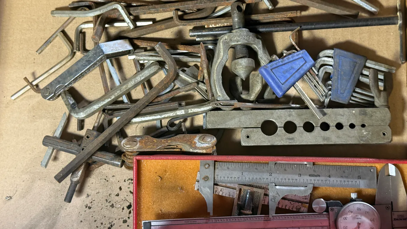 Assorted Allen wrenches