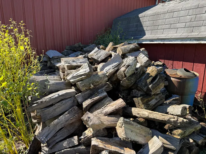 Approx 1.5 cords well seasoned firewood