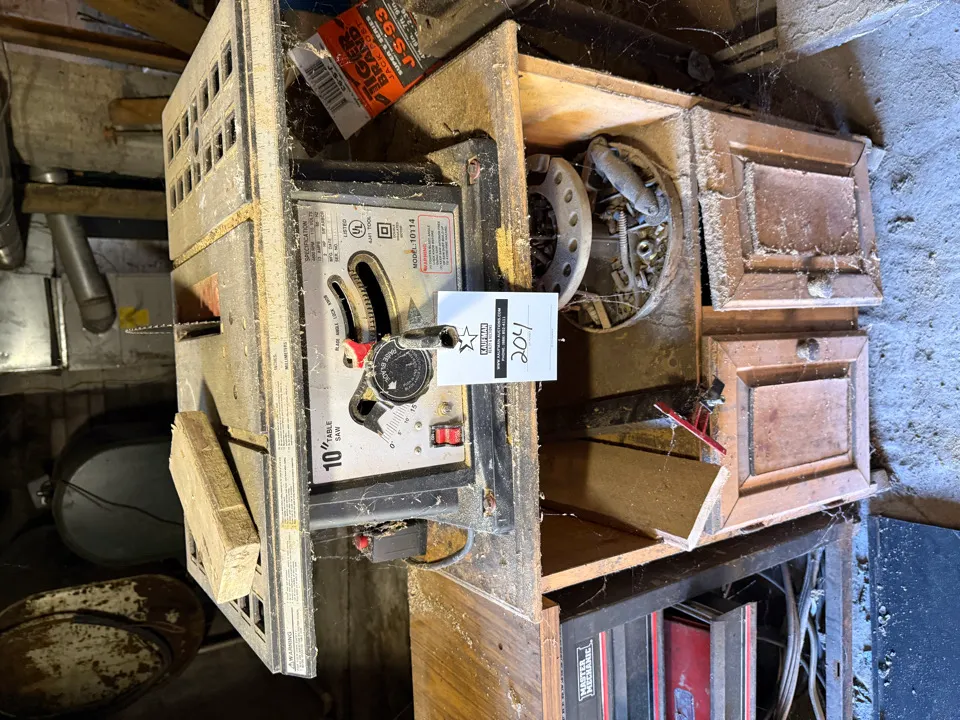 Mastercraft 10” table saw