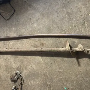 Spud bar and auger