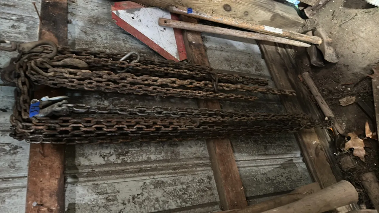Nice assortment of chains