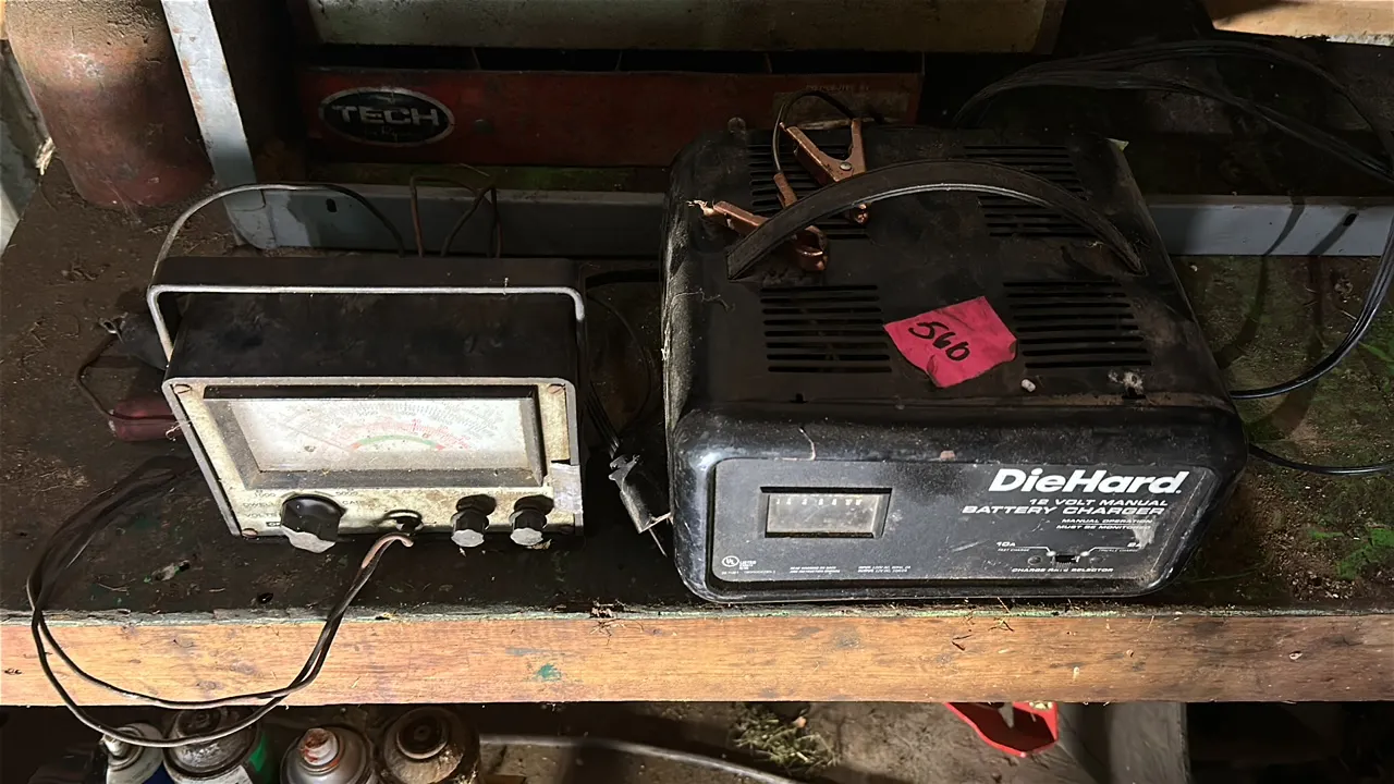 Battery charger and battery tester