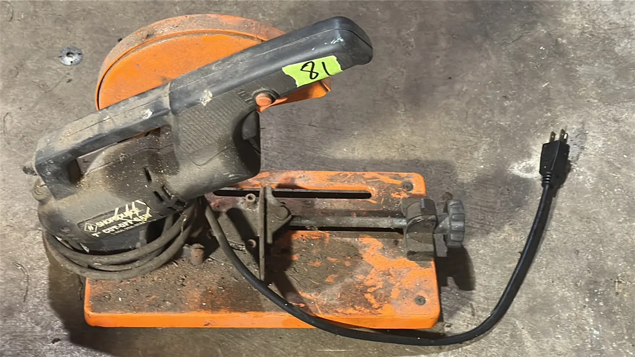 7” cutoff saw