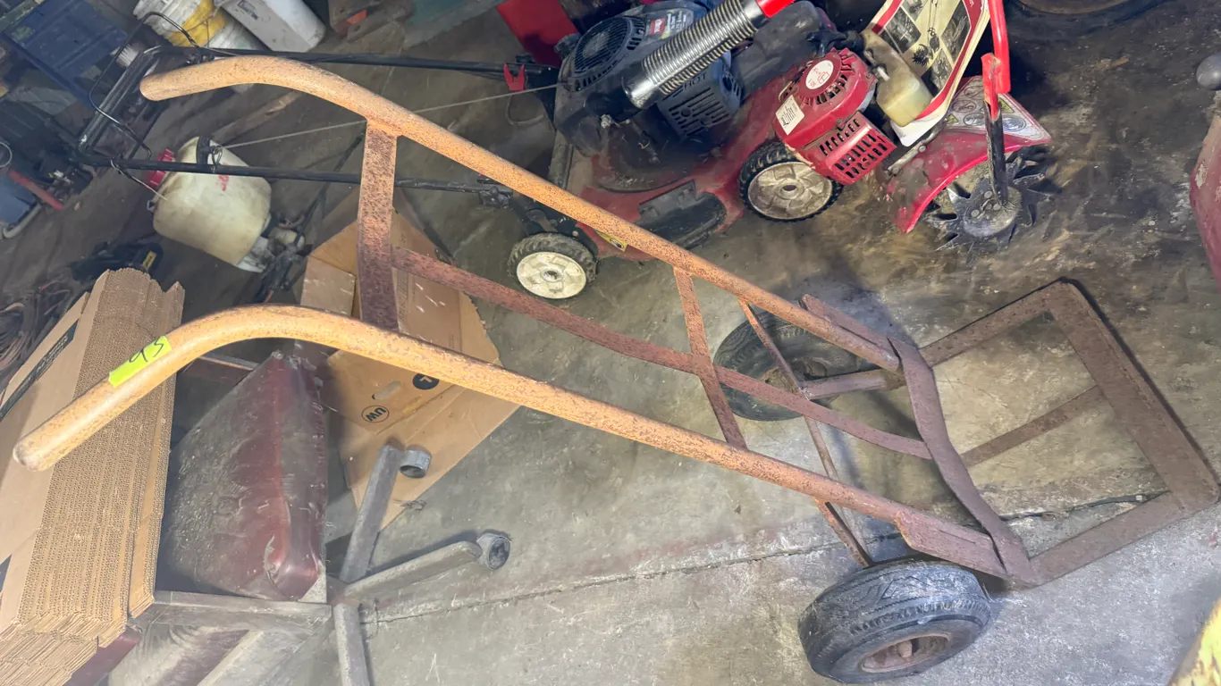 Metal 2 wheel cart