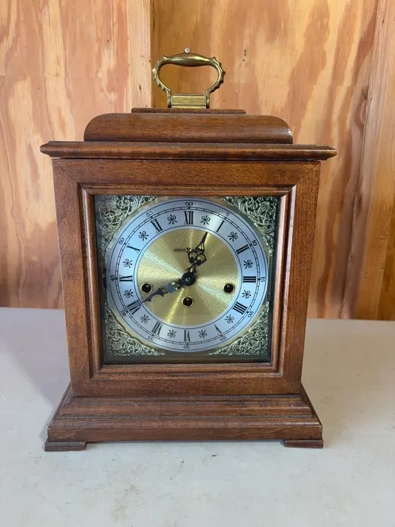 Howard Miller Mantel Clock -Model 613-182 -12” Tall