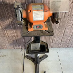 Central machinery 6-in bench grinder with stand