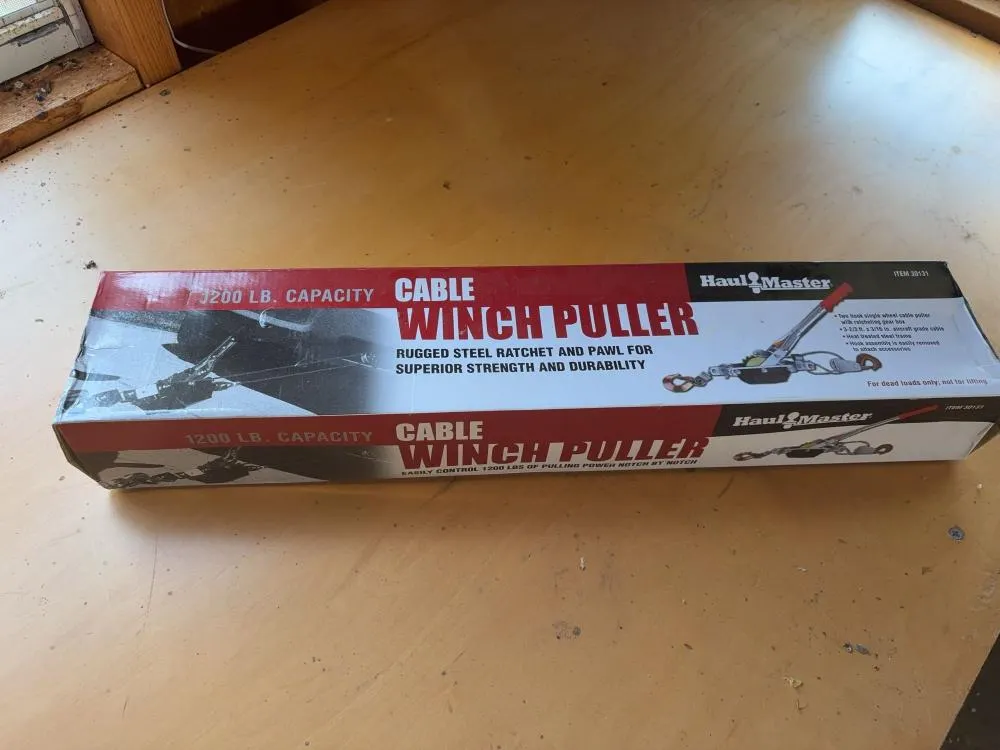 Cable Winch Puller In Box