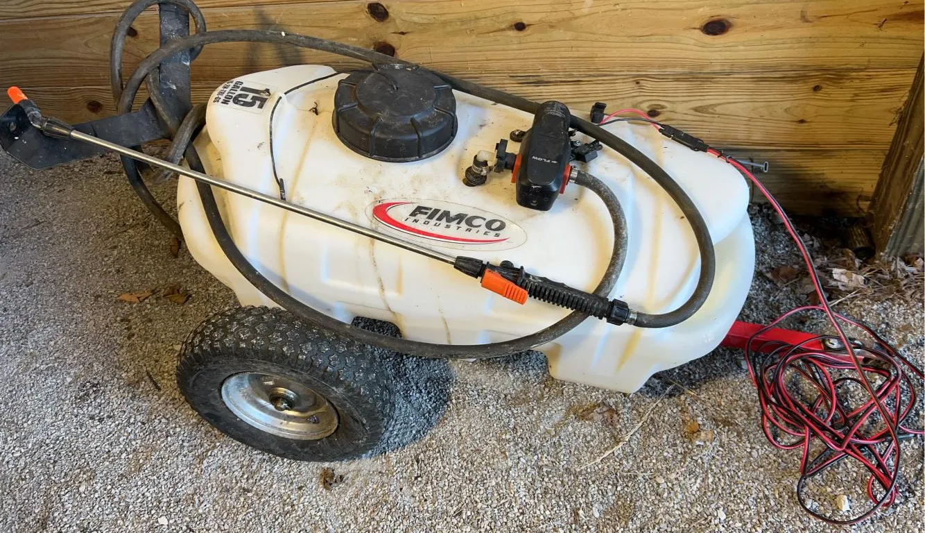 15 gallon sprayer –Pull Type