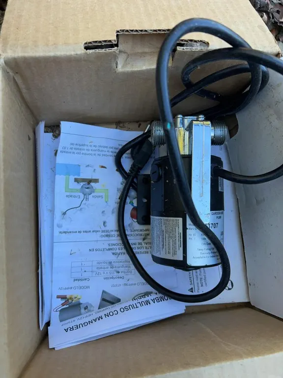Transfer pump 1/12 HP - 360 gallons per hour
