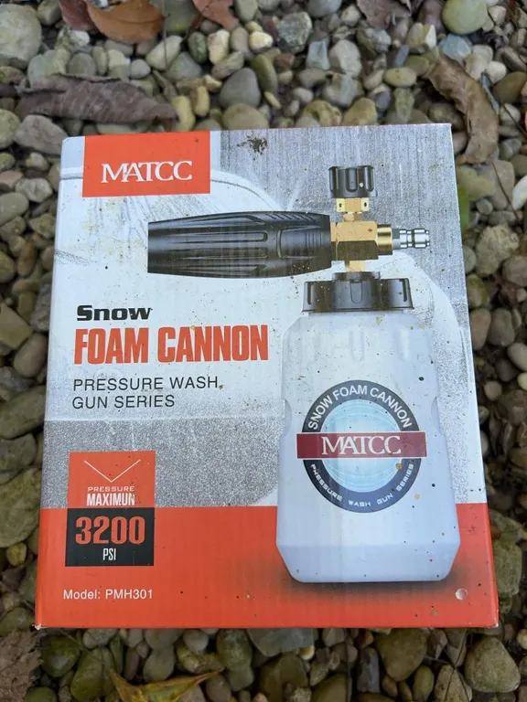 MATCC snow foam Cannon pressure wash gun - 3200 psi