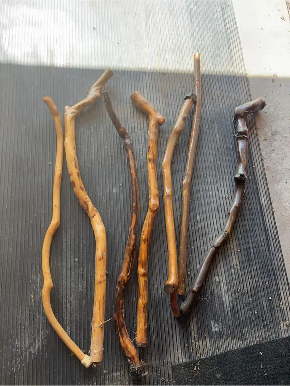 (7) Wooden Walking Canes