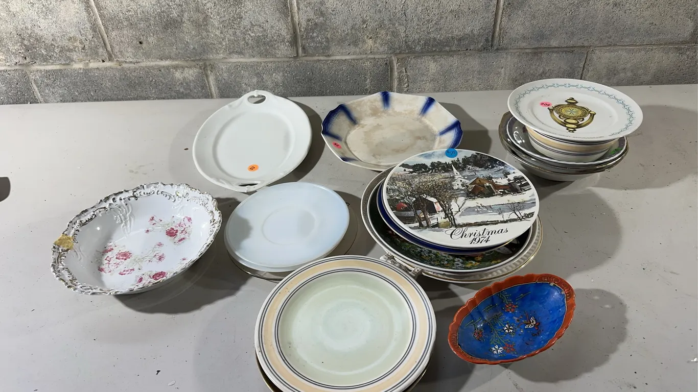 Lot of plates and bowls
