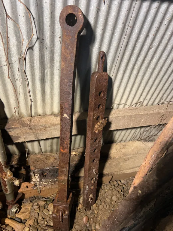(2) Vintage Hitch Bars
