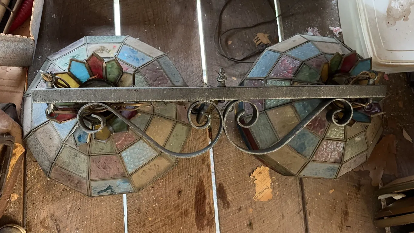Tiffany style ceiling lights