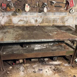 Metal Workbench 72�x29�x33� W/ 5� Bench Vise