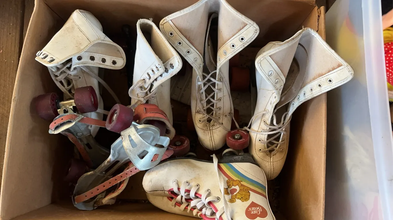 Lot of roller skates