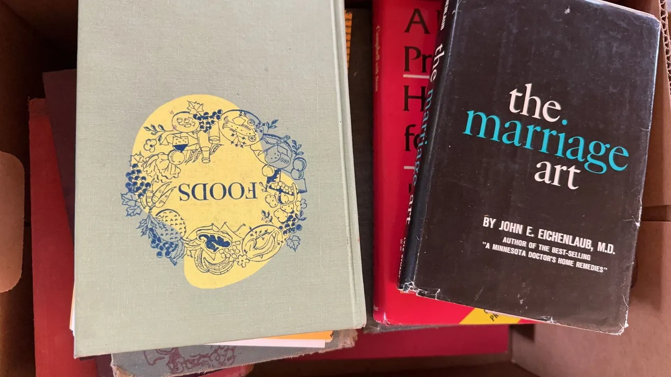 Large lot of assorted books