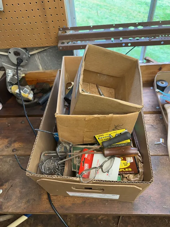 Large lot of hardware including staples and screws