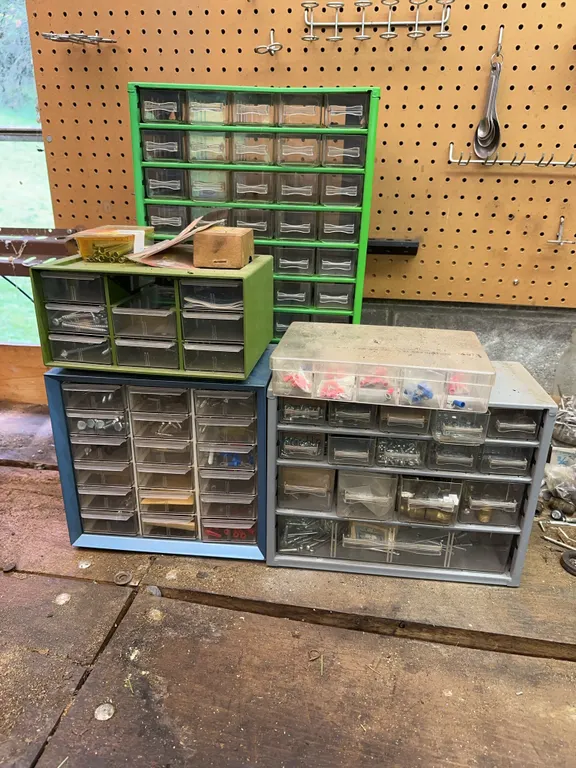 Storage organizer & contents