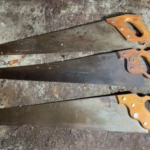 (3) Antique Hand Saws