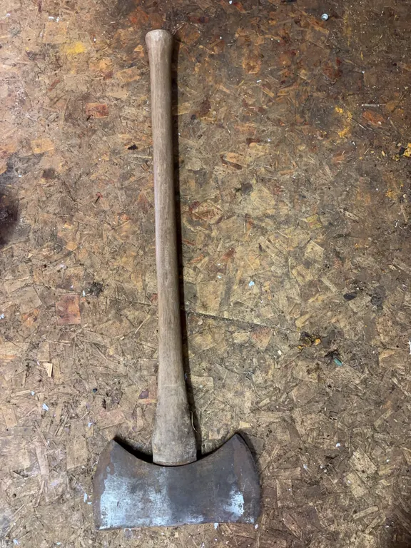 Double bit plumb ax