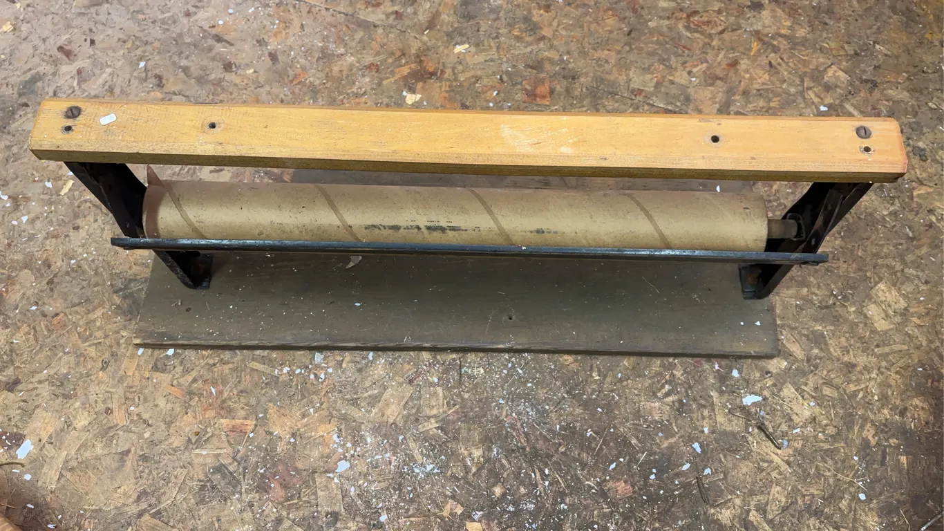Paper cutter, roll of paper & more