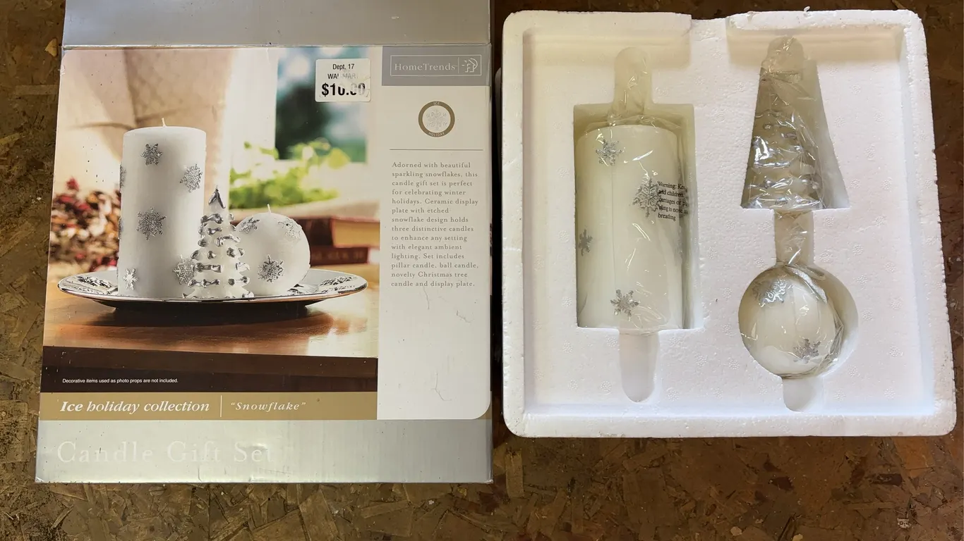 Candle gift set