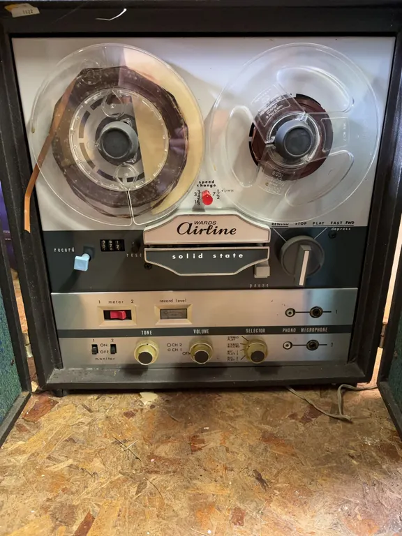 Vintage tape recorder