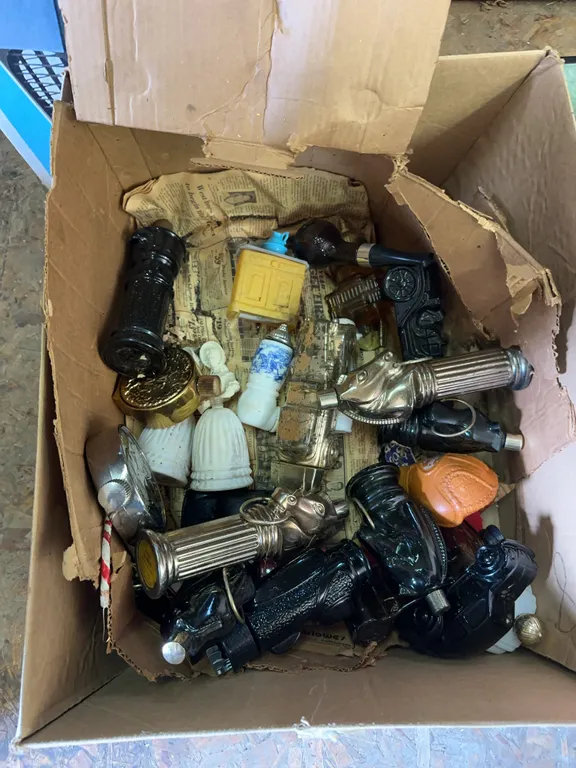 Lot of Avon perfume bottles